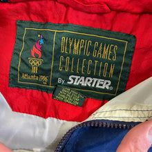 Load image into Gallery viewer, D- Vintage 1996 Atlanta Olympics Team USA Starter Windbreaker Jacket
