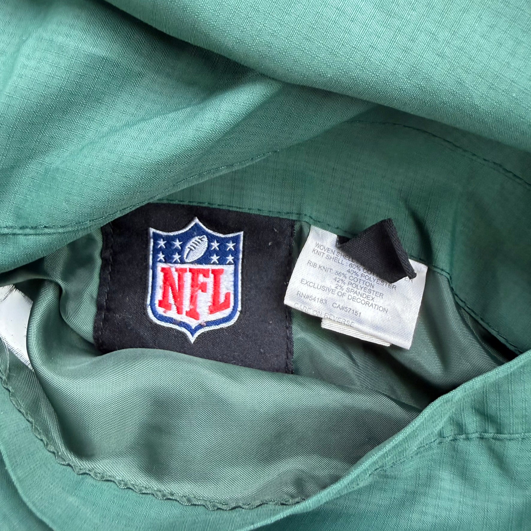 Vintage Green Bay Packers NFL Embroidered Logo Reversible Lightweight Sweatshirt Jacket - XL