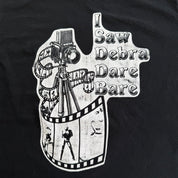 J- Vintage '93 Miss Nude Universe I Saw Debra Dare Bare Graphic Single Stitch Tee - XL