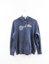Load image into Gallery viewer, Nike MLB Milwaukee Brewers Embroidered Zip Up Hoodie
