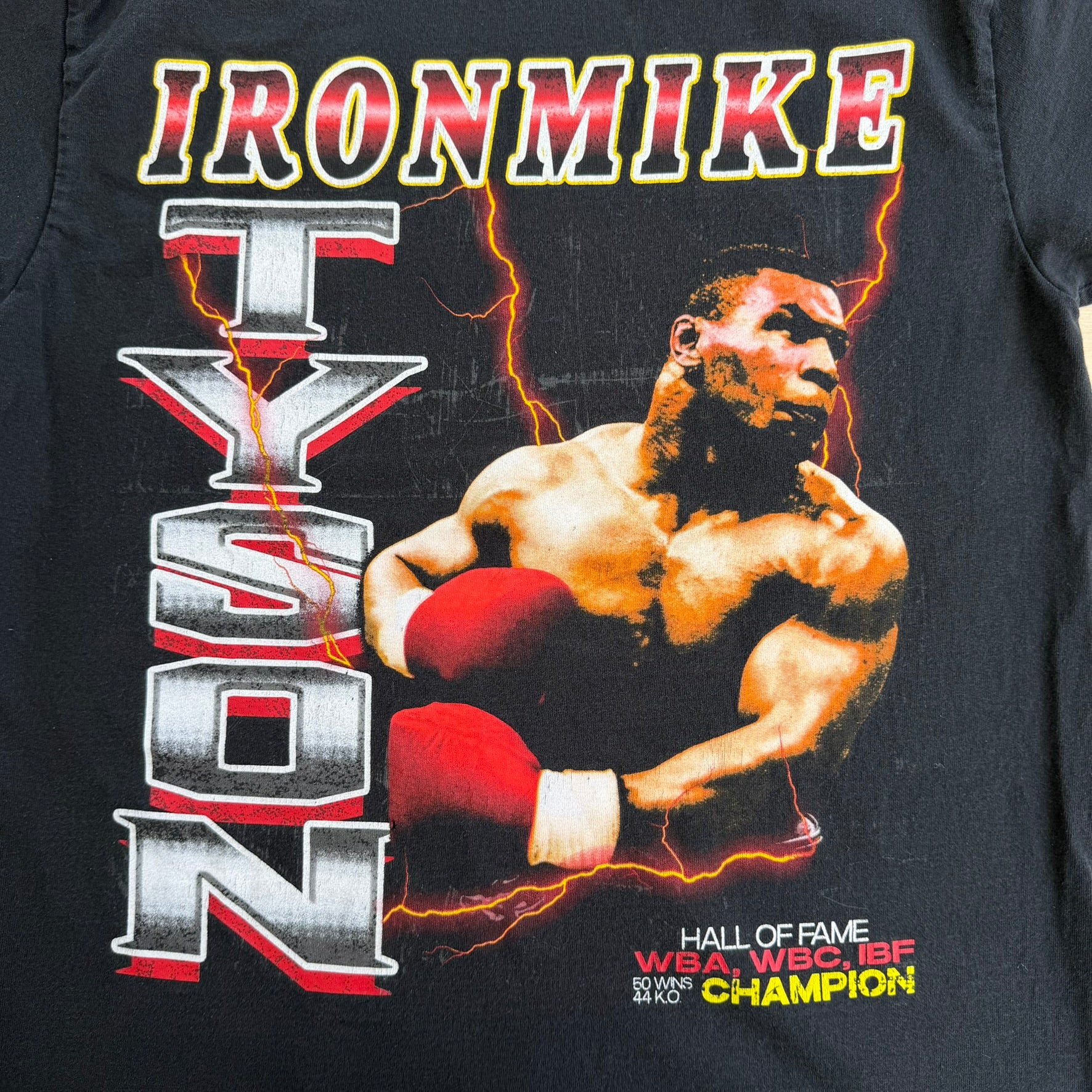 J- Iron Mike Tyson Hall Of Fame Picture Graphic Tee - M