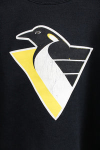 Vintage NHL Pittsburgh Penguins Logo & 66 Lemieux Crewneck