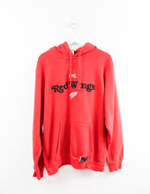 Load image into Gallery viewer, Vintage NHL Red Wings Embroidered Script &amp; Logo Hoodie
