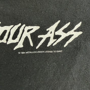 J- Vintage '94 Metallica Metal Up Your Ass Graphic Tee - XL
