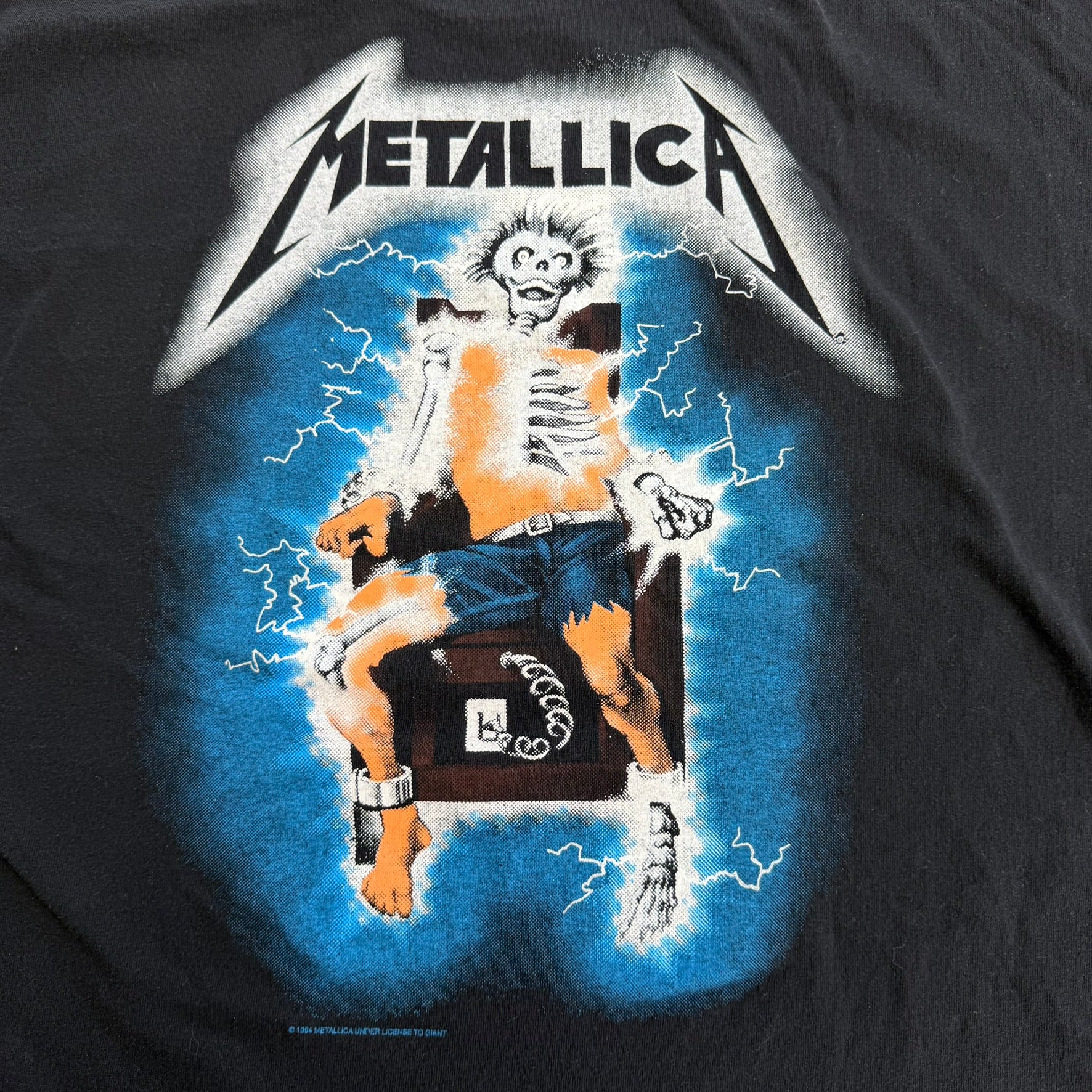 J- Vintage '94 Metallica Metal Up Your Ass Graphic Tee - XL