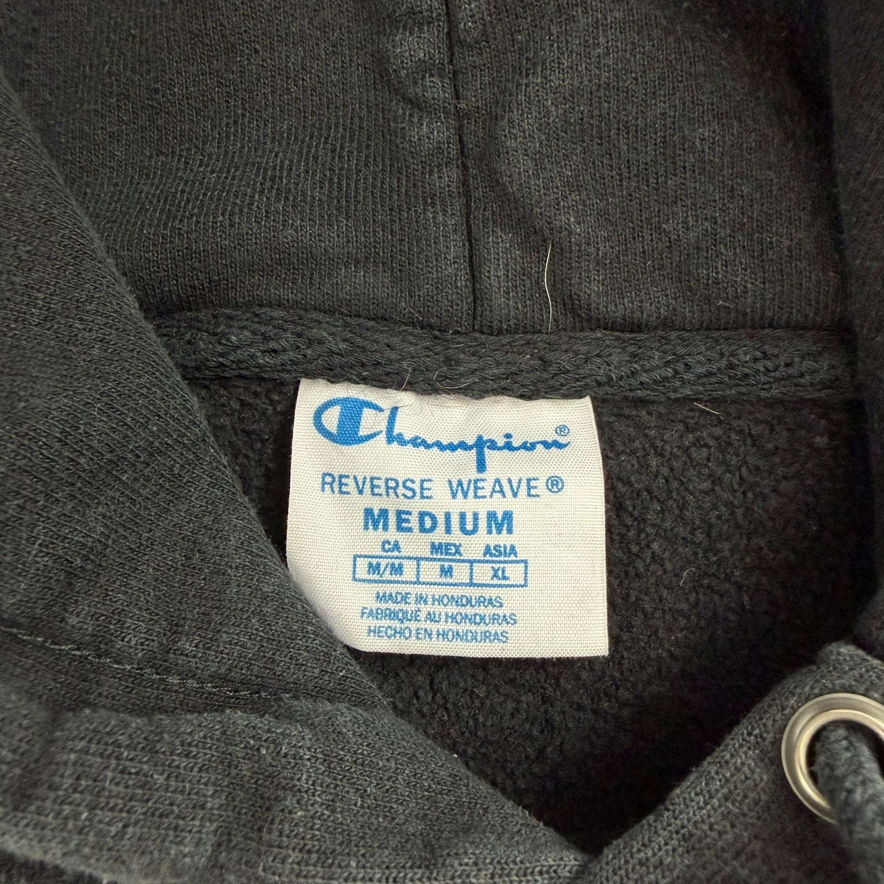 J- Vintage Champion Reverse Weave Connecticut Carpenters Hoodie - M