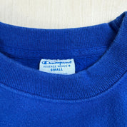J- Vintage Champion Reverse Weave Block Text Crewneck - S