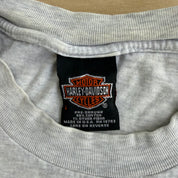 Vintage '01 Harley Davidson Delta BC Canada If I Have To Explain You Wouldn't Understand Text Graphic Made In USA Tee - L