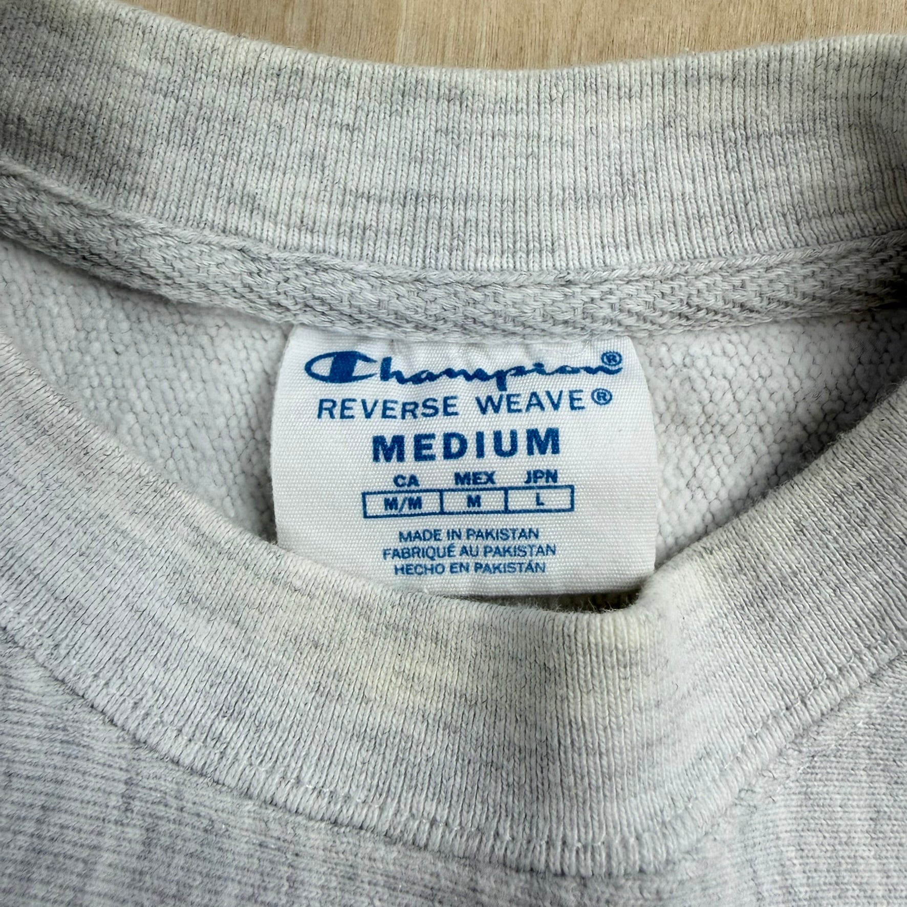 J- Vintage Champion Reverse Weave Whipsnakes Lacrosse Club Crewneck - M