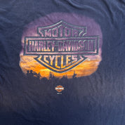 J- Vintage '00 Harley Davidson Ft Lauderdale Florida Graphic Made In USA Tee - XL