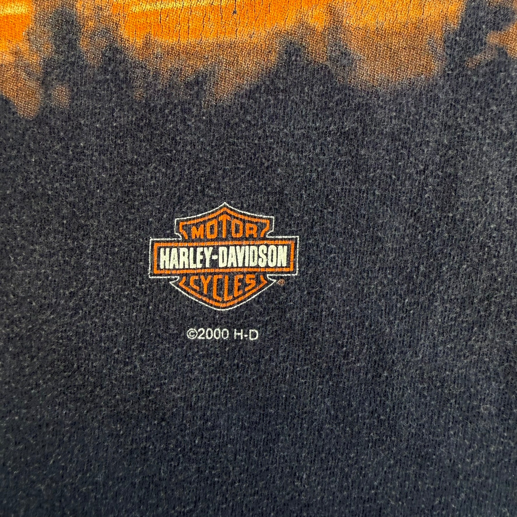 J- Vintage '00 Harley Davidson Ft Lauderdale Florida Graphic Made In USA Tee - XL