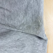 J- Vintage Champion Reverse Weave Embroidered Text  Logo Grey Crewneck - XL