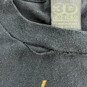 Vintage '88 3D Emblem Road Wrangler Truckers Only Nephi Utah Graphic Made In USA Single Stitch Tee - XL