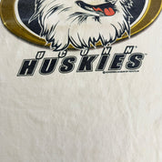 J- Vintage '02 Uconn Huskies Women's Basketball Big East Champions Graphic Tee - XL
