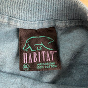 Vintage 90s Habitat Kiptopeke Turtles All Over Print Graphic Made In USA Single Stitch Tee - XL