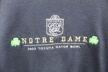 Load image into Gallery viewer, Vintage 2003 Notre Dame Fighting Irish Toyota Gator Bowl Crewneck
