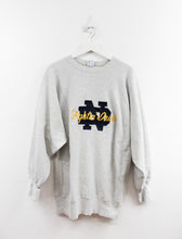 Load image into Gallery viewer, Vintage Notre Dame Fightin&#39; Irish Embroidered Script Crewneck
