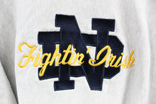 Load image into Gallery viewer, Vintage Notre Dame Fightin&#39; Irish Embroidered Script Crewneck
