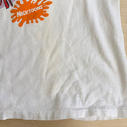 J- Vintage '92 The Ren & Stimpy Show Happy Joy Graphic Single Stitch Tee - XL