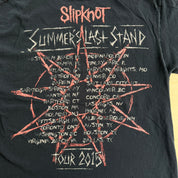 '15 Slipknot Summer's Last Stand Tour Graphic Tee - L