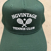 E- HG Tennis Club Green 5 Panel Hat