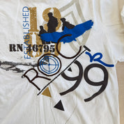 J- Vintage Rocawear Soldiers & Dog Tags Graphic Long Sleeve Tee - L