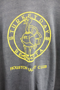 Vintage 1988 Houston Yatch Club Turkey Day Crewneck