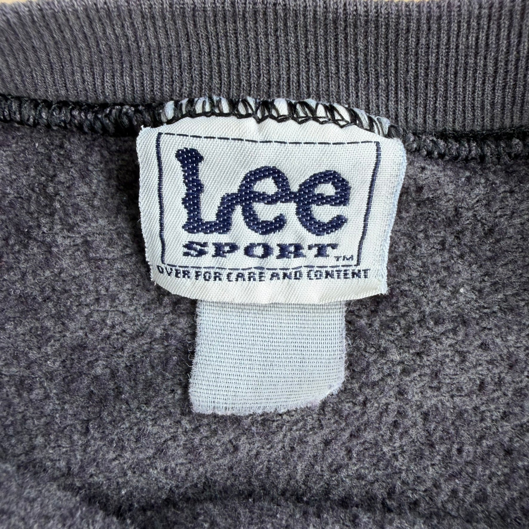 Vintage '01 Philadelphia Eagles NFL Lee Text & Logo Crewneck - L