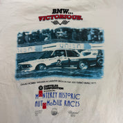 J- Vintage '96 Monterey Automobile Race Graphic Single Stitch Tee - M