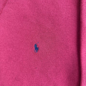 Vintage 90s Polo RL Embroidered Logo Made In USA Maroon Crewneck - L (fits M)