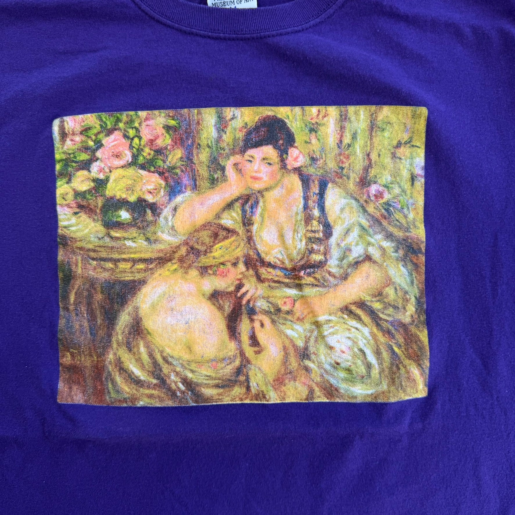 J- Vintage Philadelphia Museum Of Art Graphic Artwork Tee - M