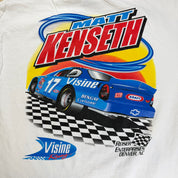 J- Vintage Nascar Matt Kenseth Visine Car Graphic Tee - XL