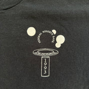 J- Vintage '93 Federal Reserve Bank Softball Tournament Graphic Made In USA Text Single Stitch Tee - XL