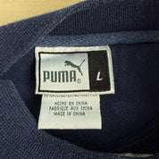 Vintage '00 New York Yankees MLB Puma Embroidered Logo & Text Crewneck - L