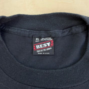 J- Vintage '93 Federal Reserve Bank Softball Tournament Graphic Made In USA Text Single Stitch Tee - XL