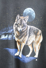 Load image into Gallery viewer, Vintage Wolf &amp; Blue Moon Crewneck
