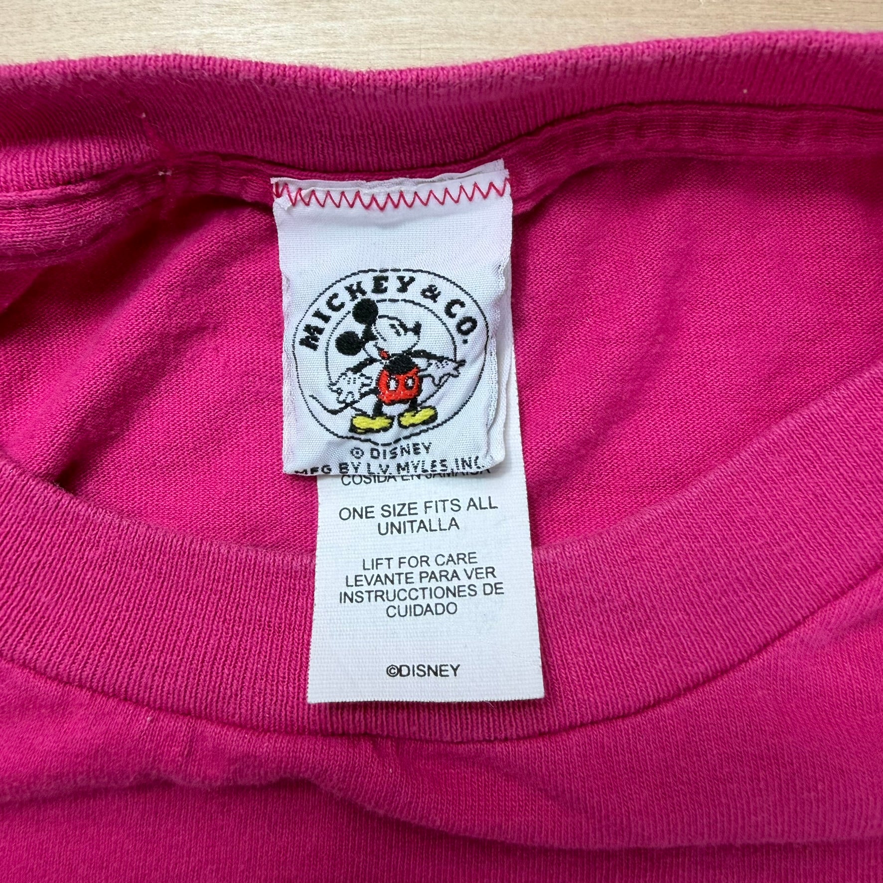 J- Vintage Disney Mickey Mouse Dancing Graphic Tee - OSFA