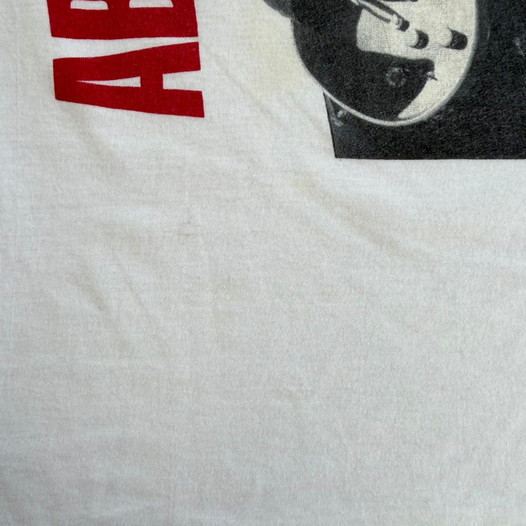 J- Vintage '91 Rik Emmett Absolutely On Tour Picture Made In USA Single Stitch Tee - XL