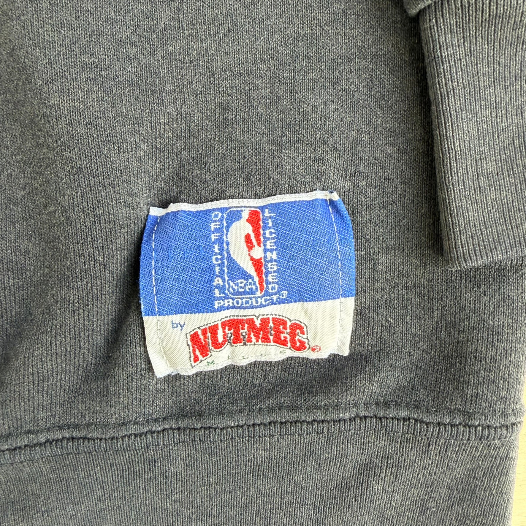 Vintage 90s Boston Celtics NBA Nutmeg Graphic Made In USA Crewneck - XL