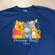 J- Vintage Disney Disneyland Group Hug Graphic Tee - XL