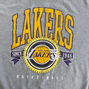 Vintage Los Angeles Lakers NBA Graphic Crewneck - XL