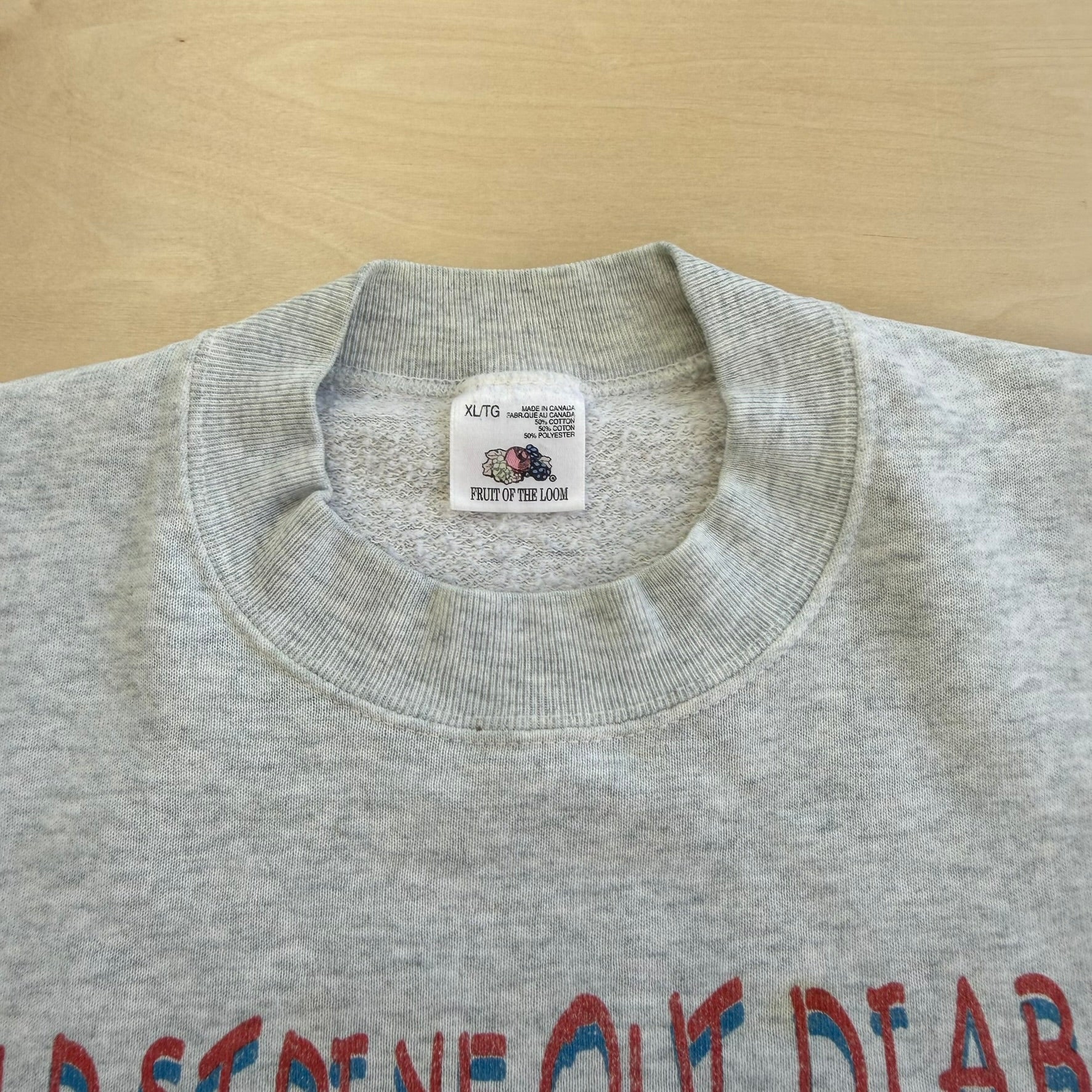 J- Vintage 90s Toronto Blue Jays Juvenile Diabetes Foundation Canada Graphic Crewneck - XL