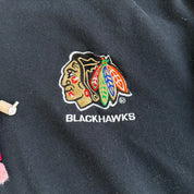 Vintage Chicago Blackhawks NHL Starter Embroidered Logo Crewneck - L
