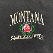 J- Vintage 90s Montana Grizzlies Logo 7 Embroidered Text & Logo Made In USA Crewneck - 2XL