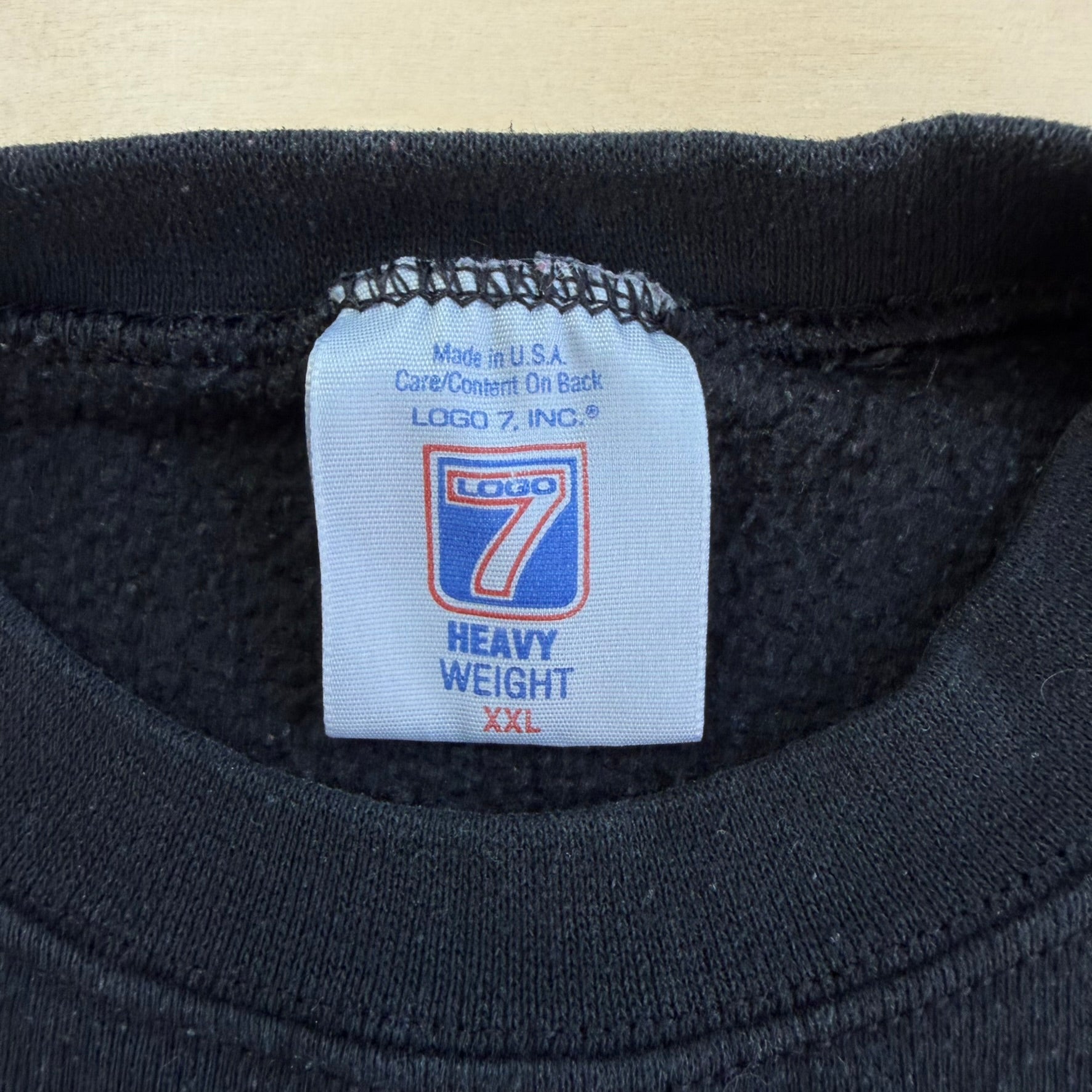 J- Vintage 90s Montana Grizzlies Logo 7 Embroidered Text & Logo Made In USA Crewneck - 2XL
