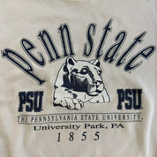 Vintage 90s Penn State University Graphic text & Logo Crewneck - L
