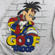 J- Vintage Disney Goof Troop Graphic Crewneck - L
