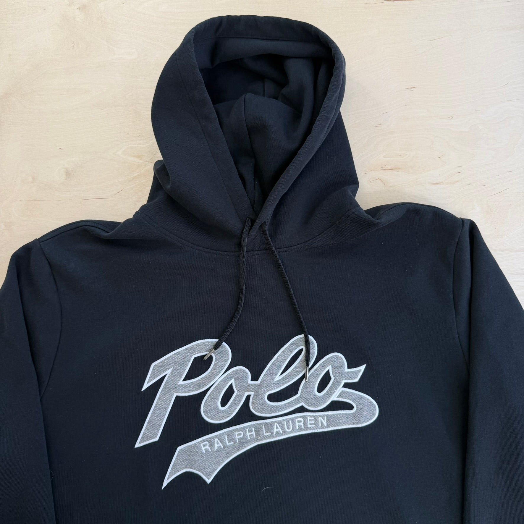 J- Polo RL Embroidered Text Hoodie - 2XL