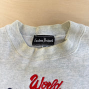 Vintage Bootleg New York Yankees MLB World Champions Embroidered Graphic Crewneck - XL