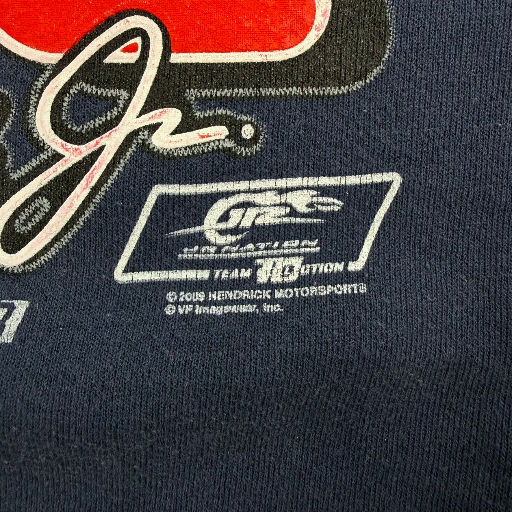 J- Vintage '09 Nascar Dale Jr 88 Text Crewneck - XL